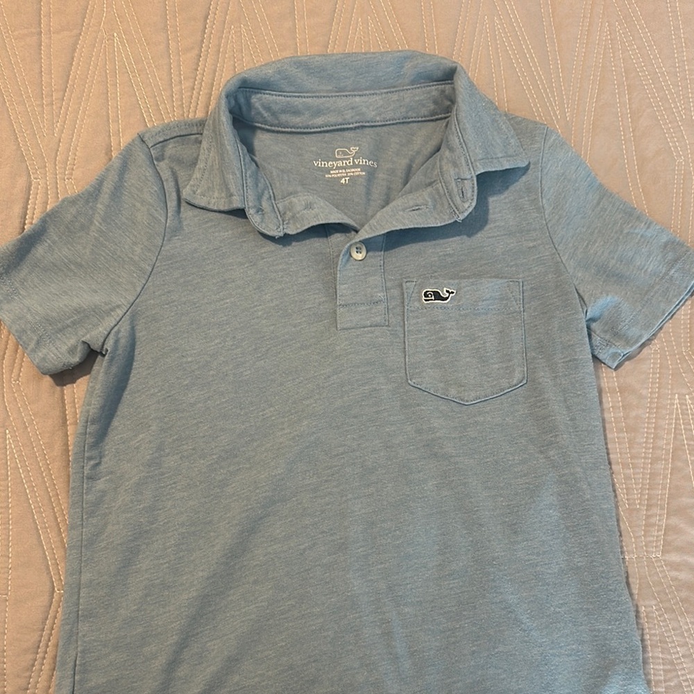 Vineyard Vines Light Blue Polo Shirt